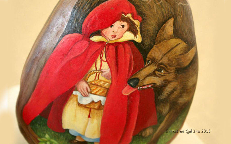 Favola Cappuccetto rosso sassi