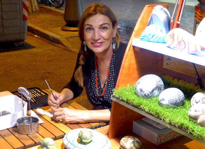Ernestina Gallina Pietrevive Arte sui sassi