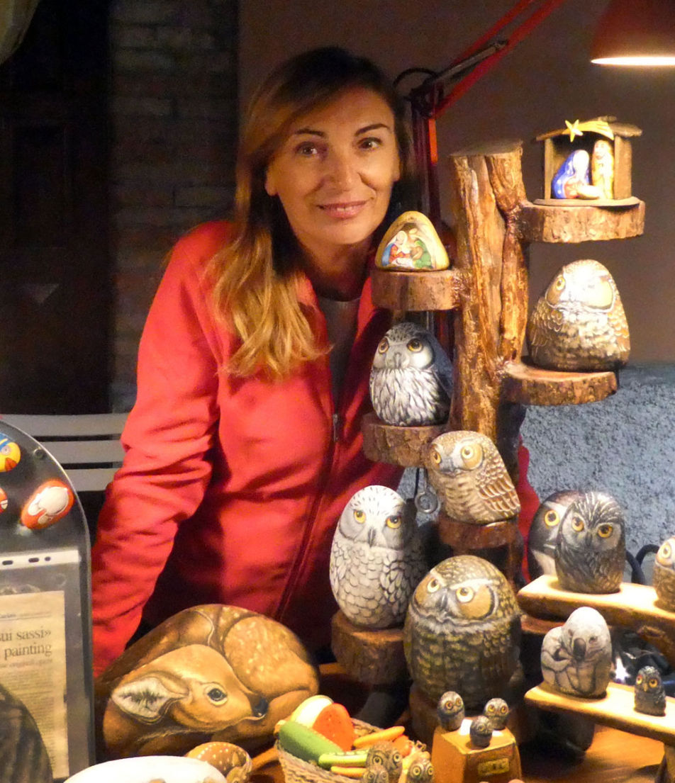 Ernestina Gallina- sassi dipinti PietreVive