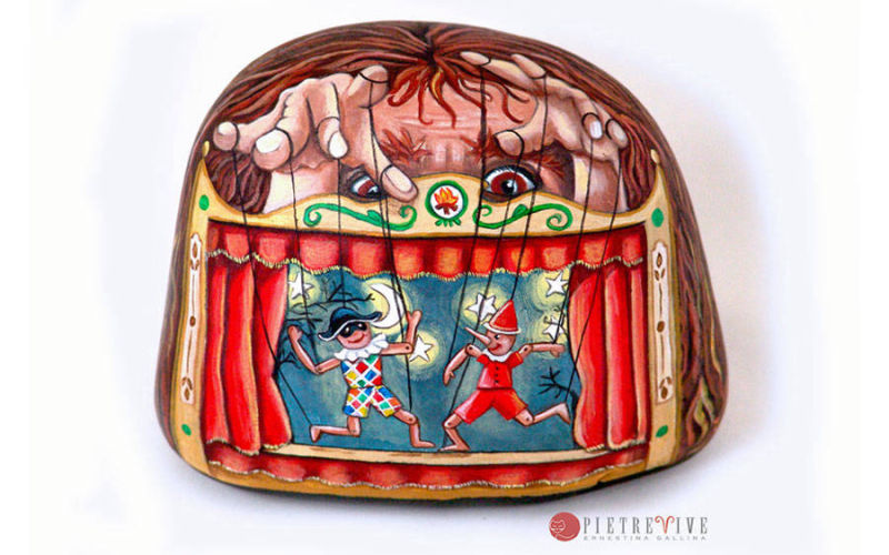 Favole di sasso - Pinocchio- Teatro di mangiafuoco