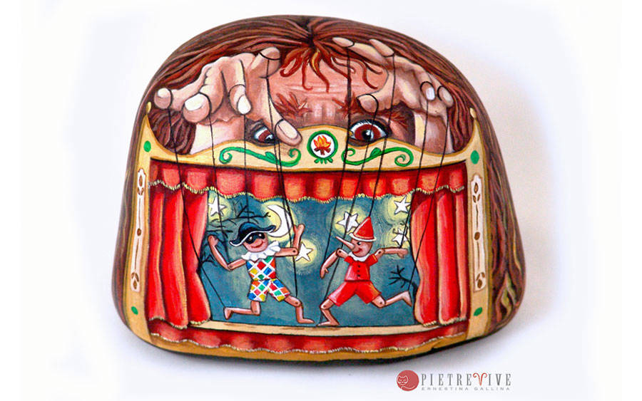 Favole di sasso - Pinocchio- Teatro di mangiafuoco