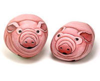 Maialini-pigs, lezione di pittura